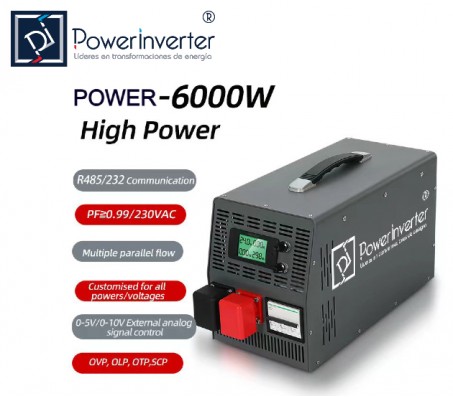 FUENTE DE PODER - SWITCHING - HIGH POWER 220VAC /0-60VDC 100A (6000W) 